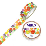 Masking Tape - SAIEN - Kimiko Iguchu - Flowers