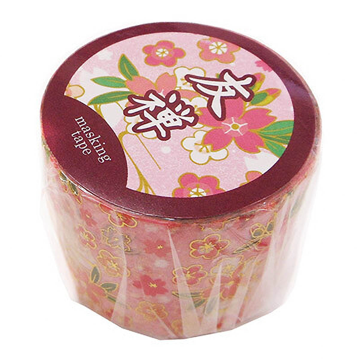Masking Tape - Ehime Paper Factory - Yuzen Pattern - 30mm