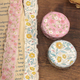 Masking Tape - Flower Pattern