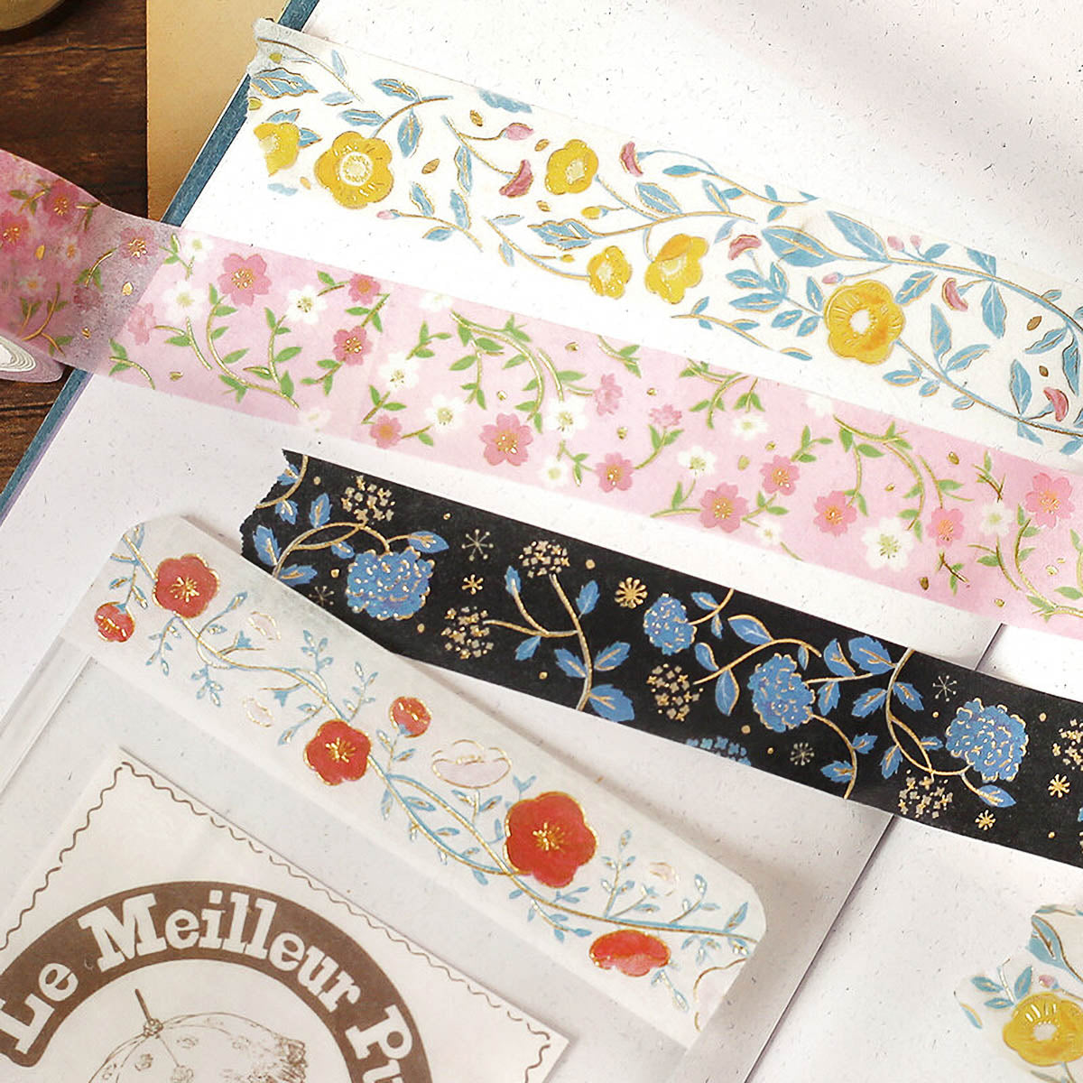 Masking Tape - Flower Pattern