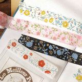Masking Tape - Flower Pattern