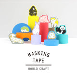 Masking Tape - WORLD CRAFT - Animals