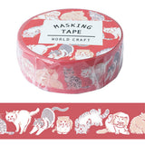 Masking Tape - WORLD CRAFT - Animals