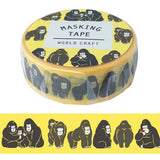Masking Tape - WORLD CRAFT - Animals