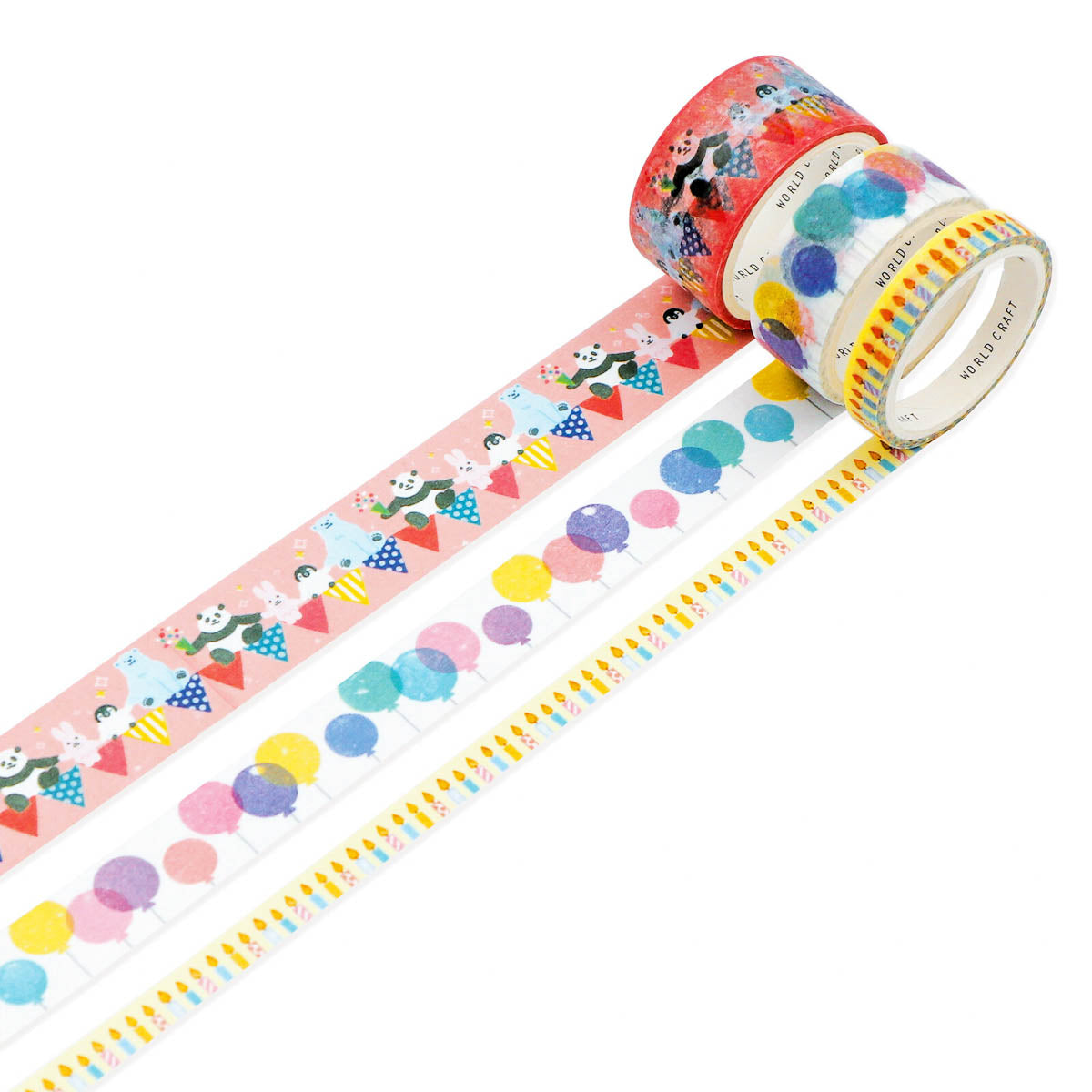 Masking Tape - WORLD CRAFT - Animal Set