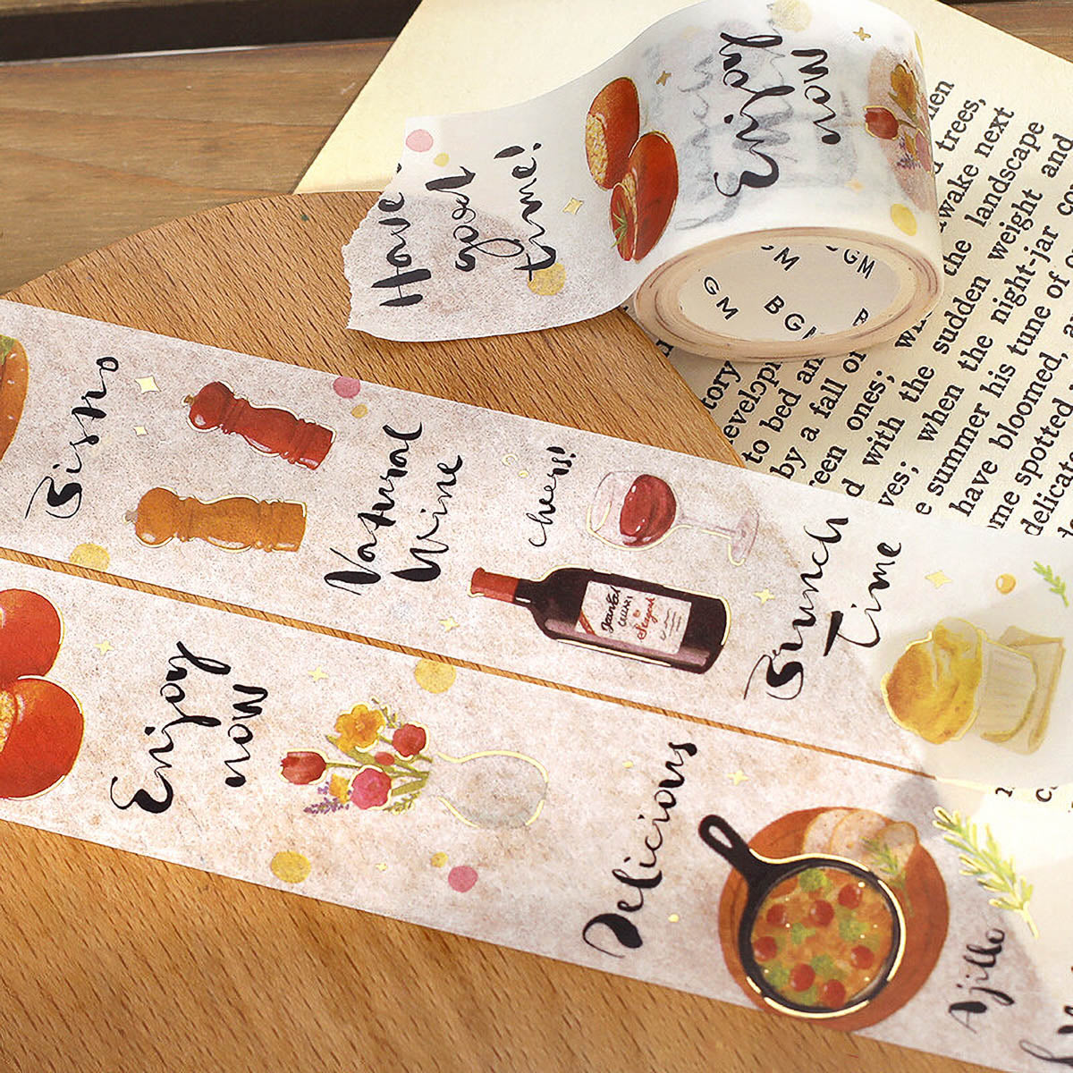 Masking Tape - Today's Menu