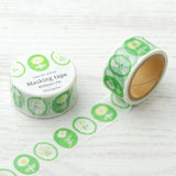 Masking Tape - Papier Platz - kurogoma - Flowers