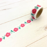 Masking Tape - Papier Platz - kurogoma - Flowers