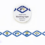 Masking Tape - Papier Platz - kurogoma - Flowers