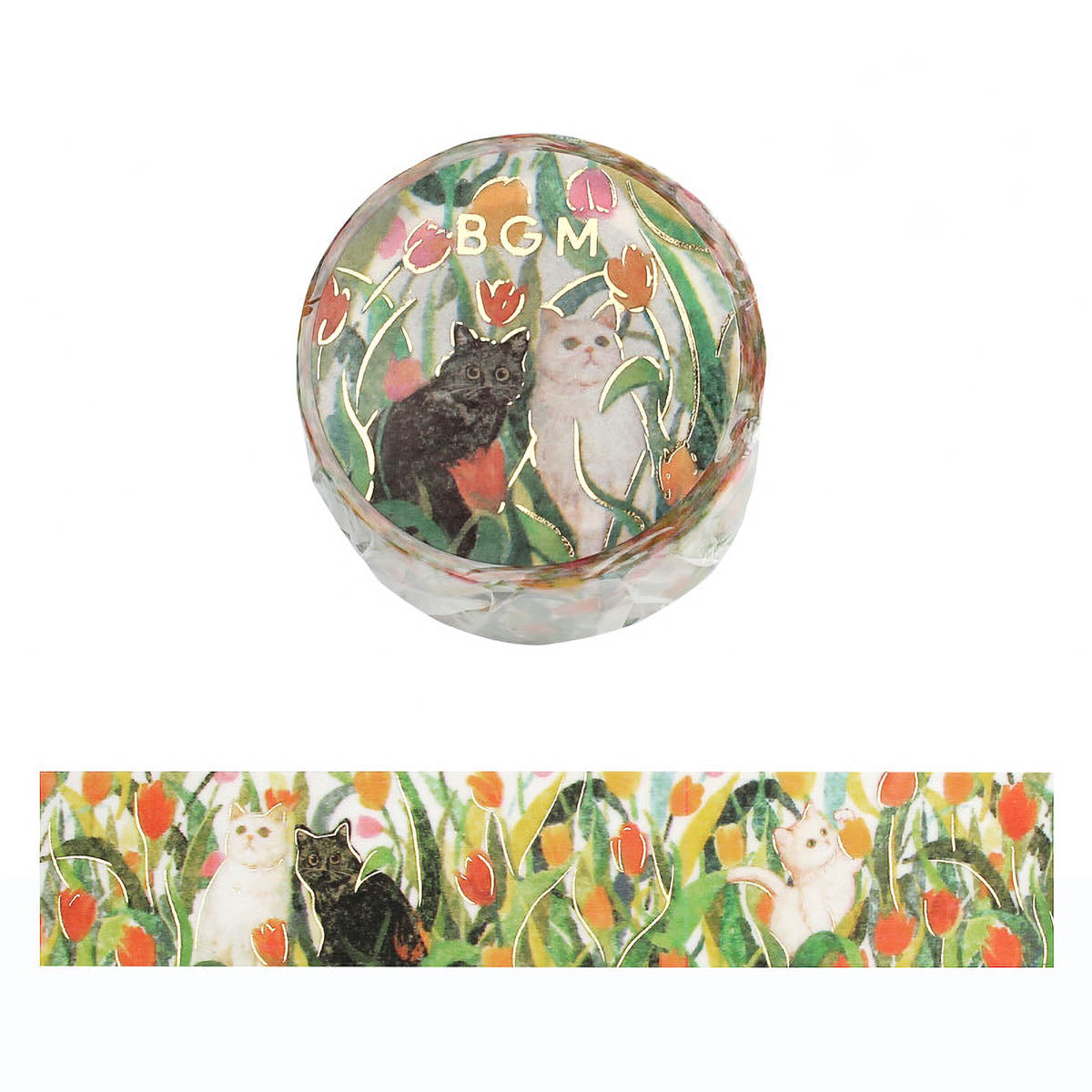 Masking Tape - Flowers and Cats