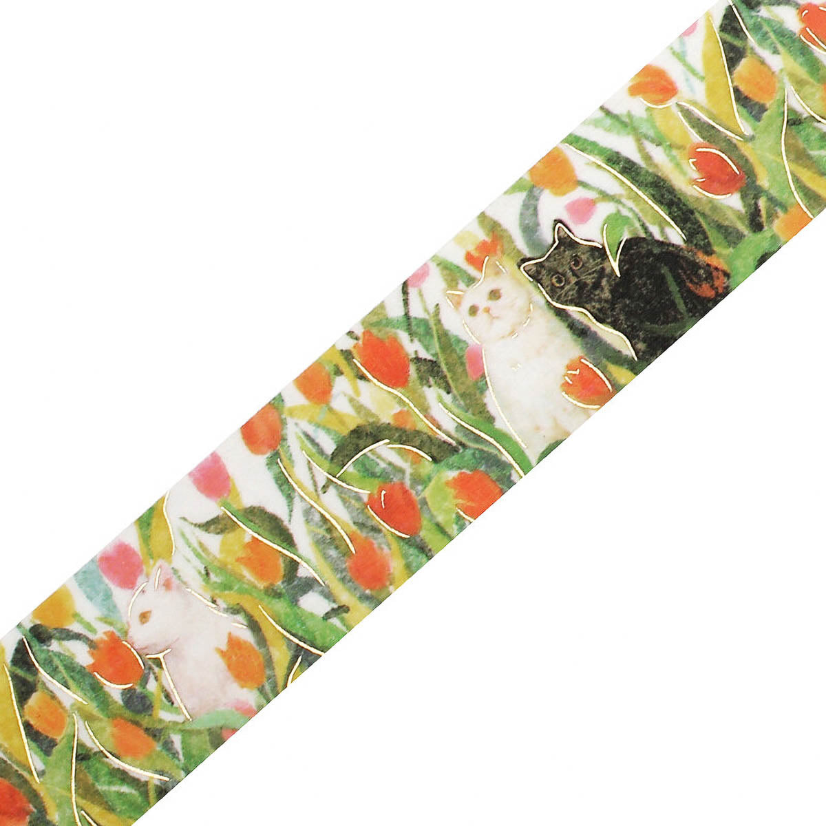 Masking Tape - Flowers and Cats