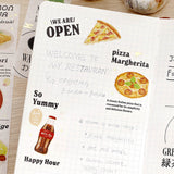 Masking Tape - Today's Menu