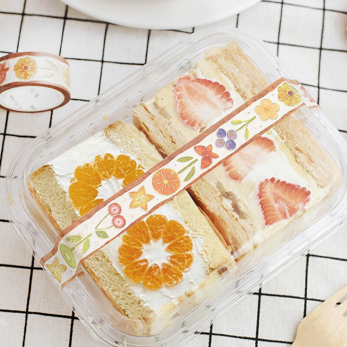 Masking Tape - Fruit Sandwich