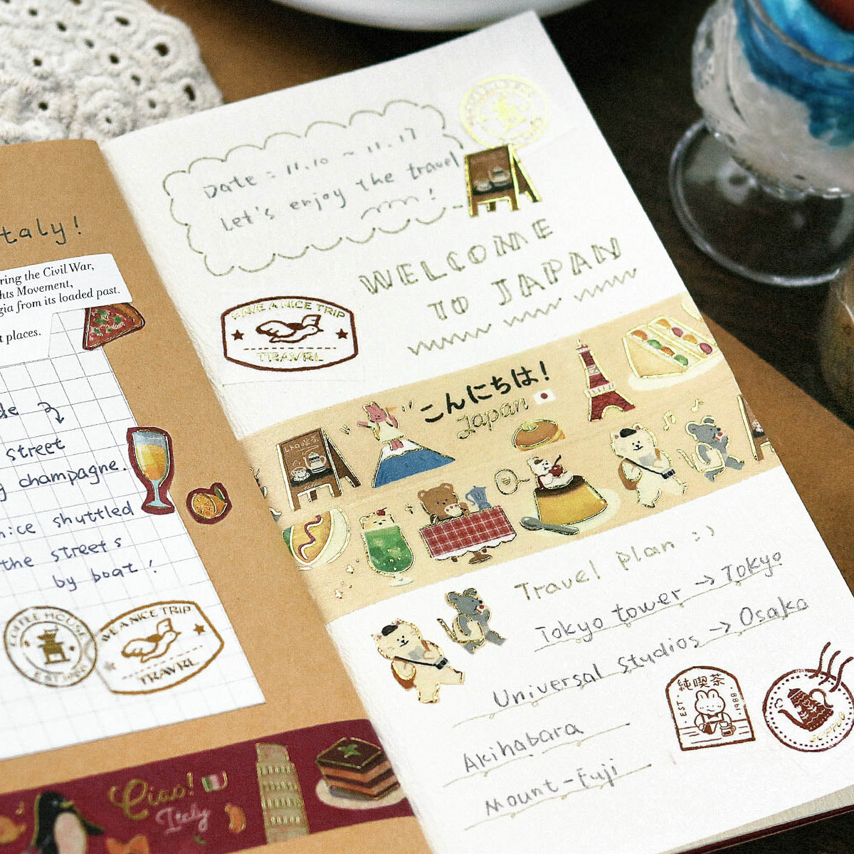 Masking Tape - World Cafe Travelogue