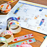 Masking Tape - WORLD CRAFT - Vertical Motifs