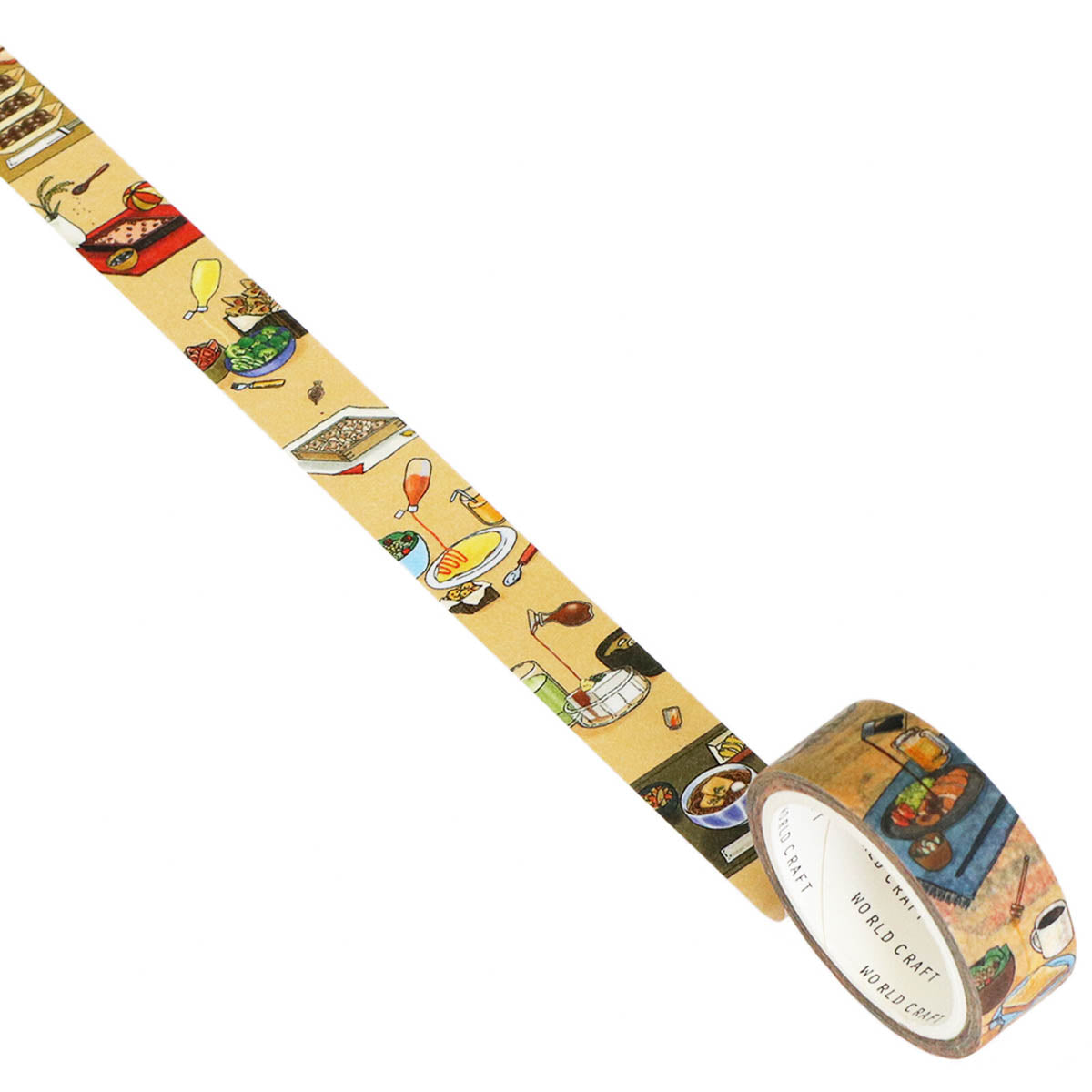 Masking Tape - WORLD CRAFT - Vertical Motifs