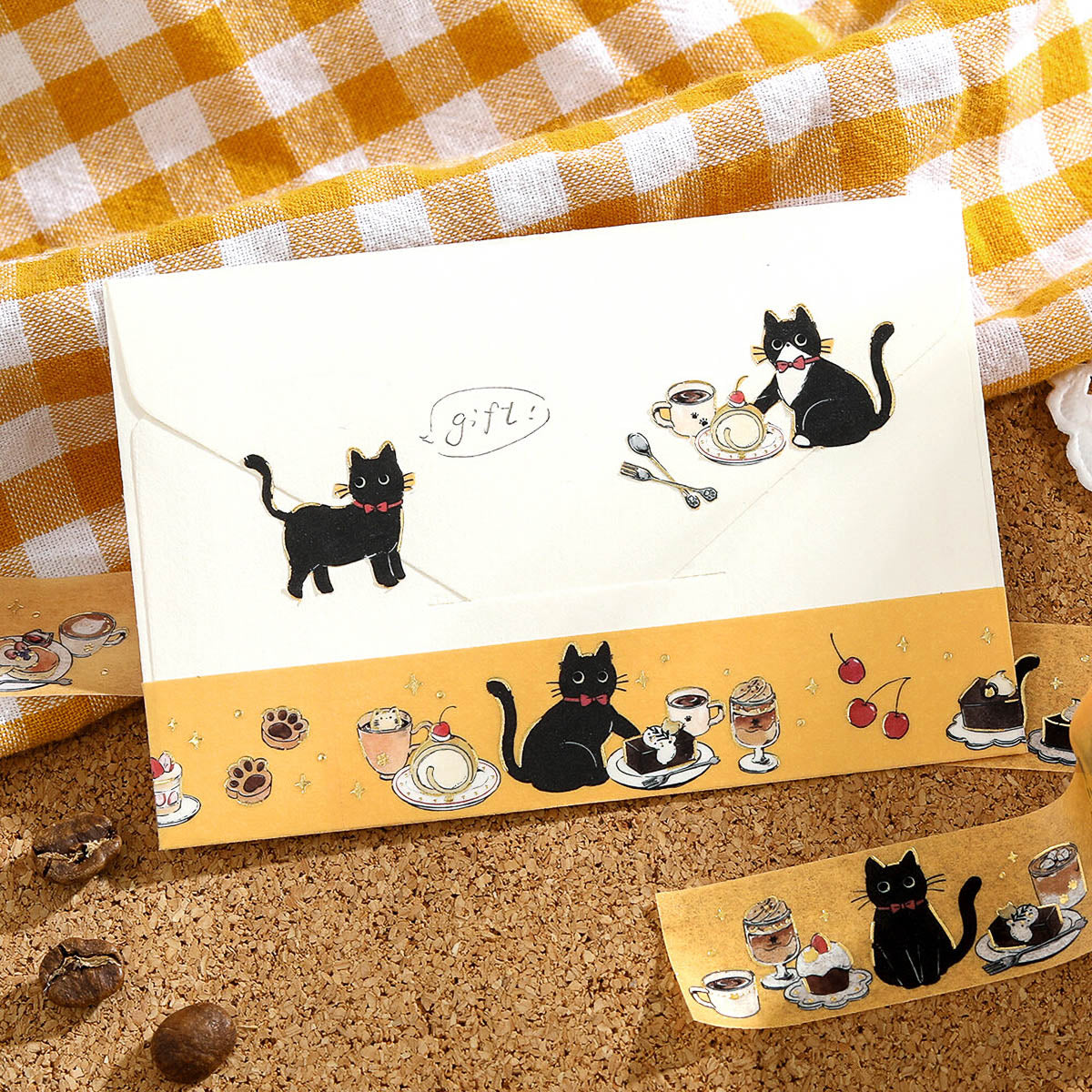 Masking Tape - Kuroneko Café