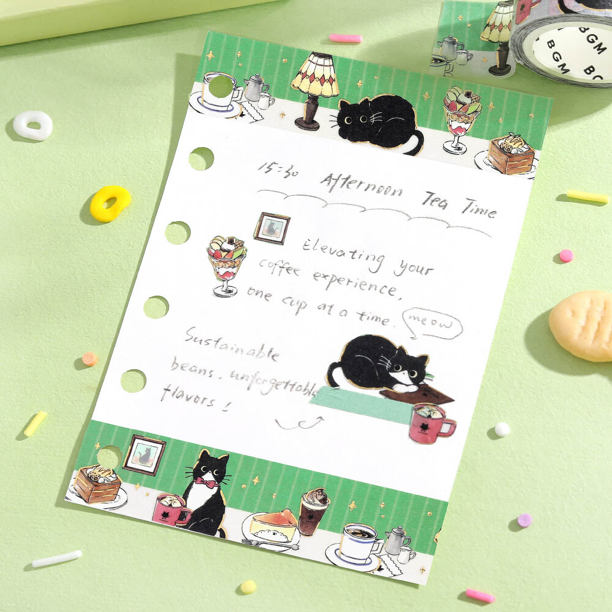 Masking Tape - Kuroneko Café