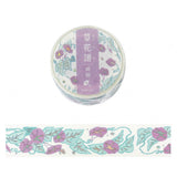 Masking Tape - Foil Stamp »Kusahanafu« Flower Music