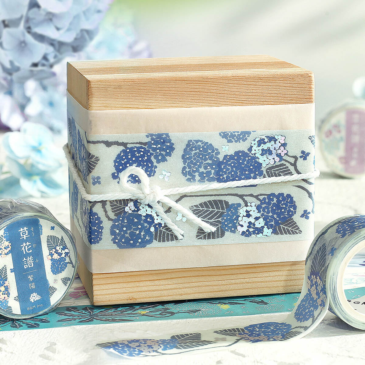 Masking Tape - Foil Stamp »Kusahanafu« Flower Music