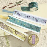 Masking Tape - Foil Stamp »Kusahanafu« Flower Music