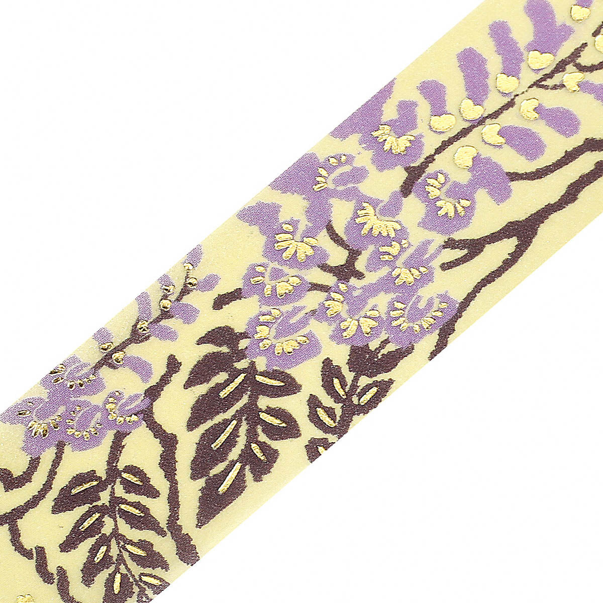 Masking Tape - Foil Stamp »Kusahanafu« Flower Music