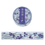 Masking Tape - Foil Stamp »Kusahanafu« Flower Music
