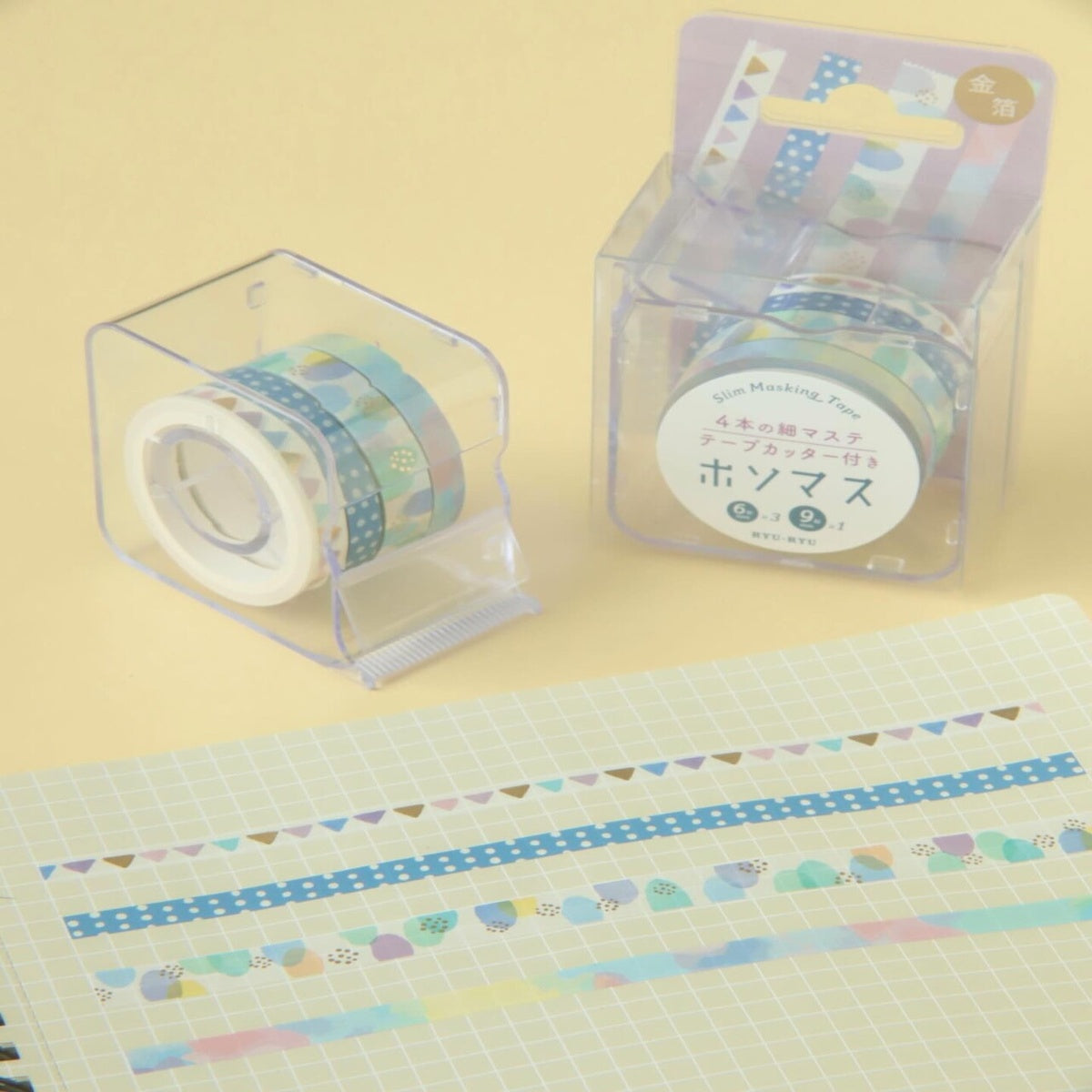 Masking Tape - 4 Rolls Set - Pattern