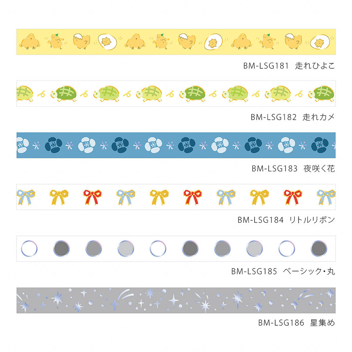Masking Tape - Foil Stamp Tape -  Life - 5mm