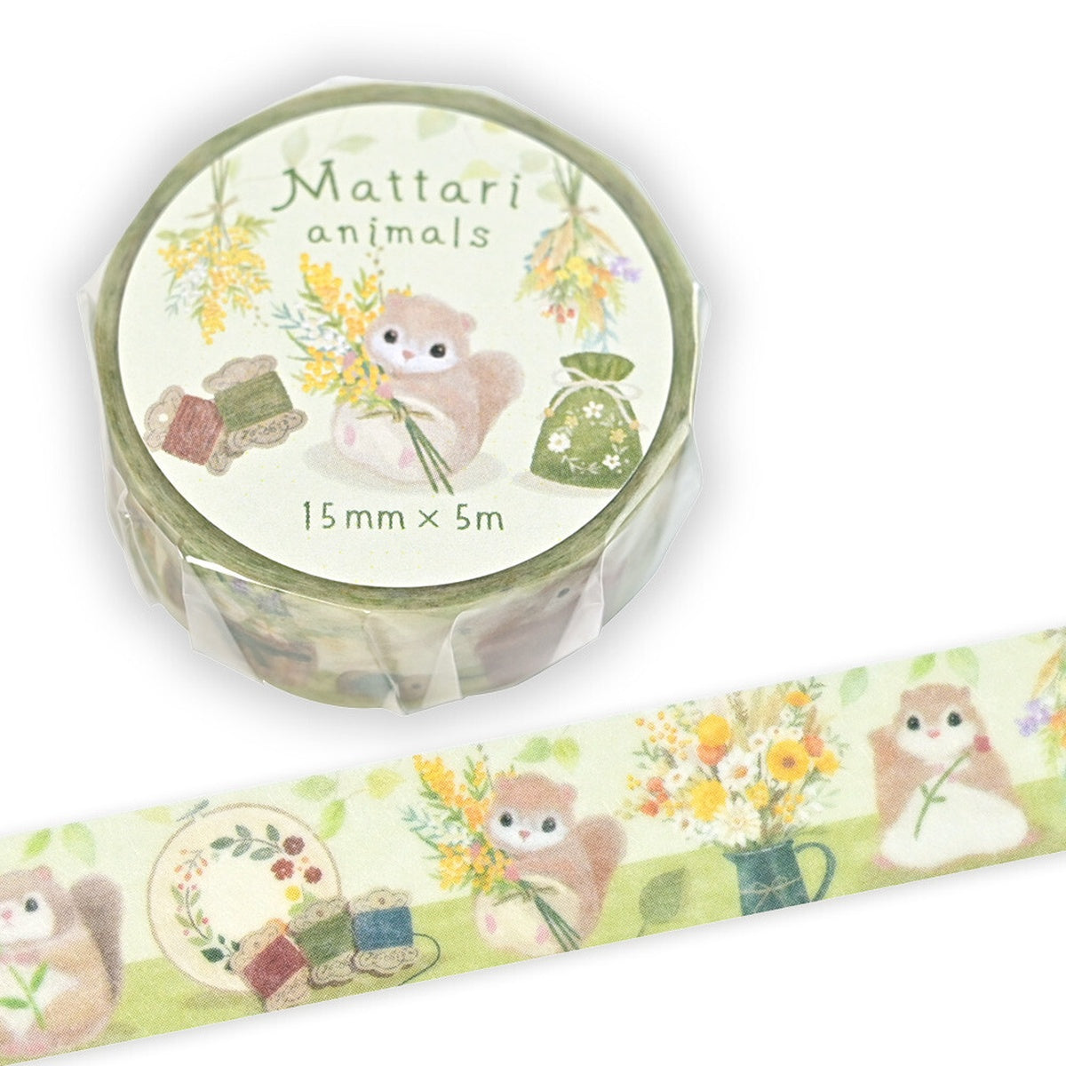 Masking Tape - Mattari Animals