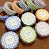 Masking Tape - Papier Platz - Gingham Check - Vol. 2 - Pale Colors
