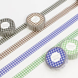 Masking Tape - Papier Platz - Gingham Check - Vol. 3 - Strong Colors