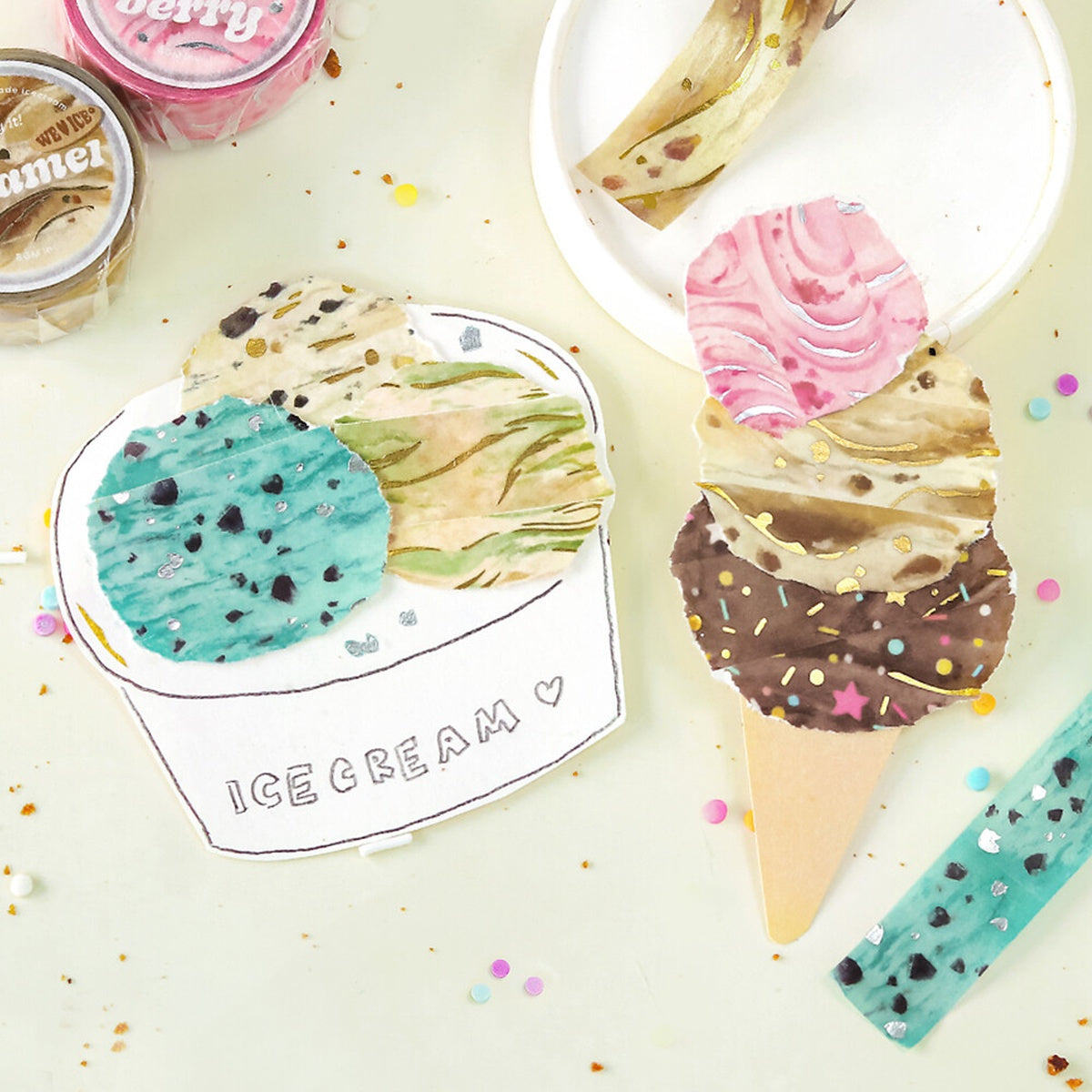 Masking Tape - We love Ice Cream