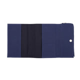 Notizbuchhülle - isshoni. - Canvas Notebook Cover with Pen Case B6