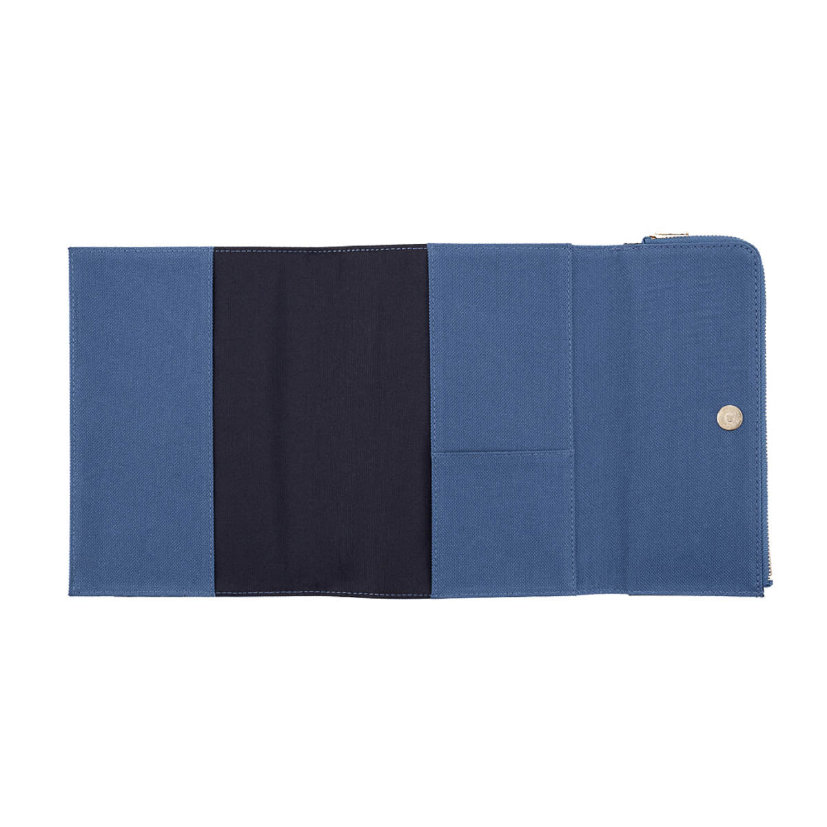 Notizbuchhülle - isshoni. - Canvas Notebook Cover with Pen Case B6
