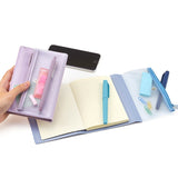 Notizbuchhülle - isshoni. - Notebook Cover with Pen Case B6