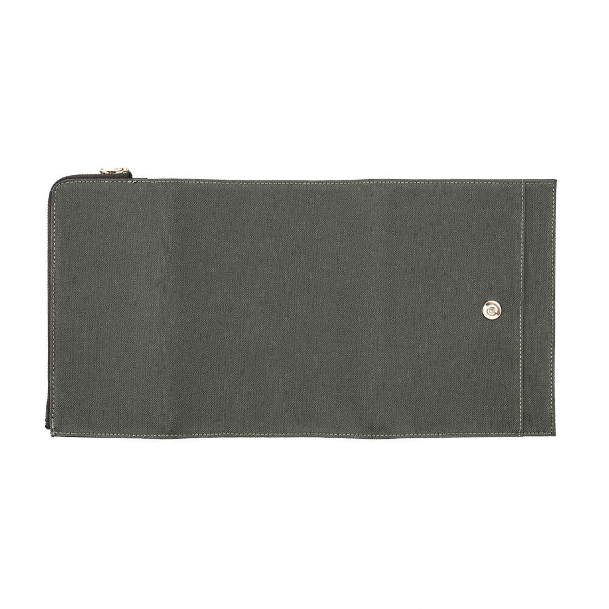 Notizbuchhülle - isshoni. - Canvas Notebook Cover with Pen Case B6