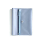Notizbuchhülle - isshoni. - Notebook Cover with Pen Case A6