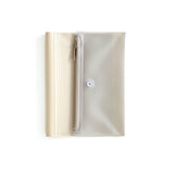 Notizbuchhülle - isshoni. - Notebook Cover with Pen Case A6