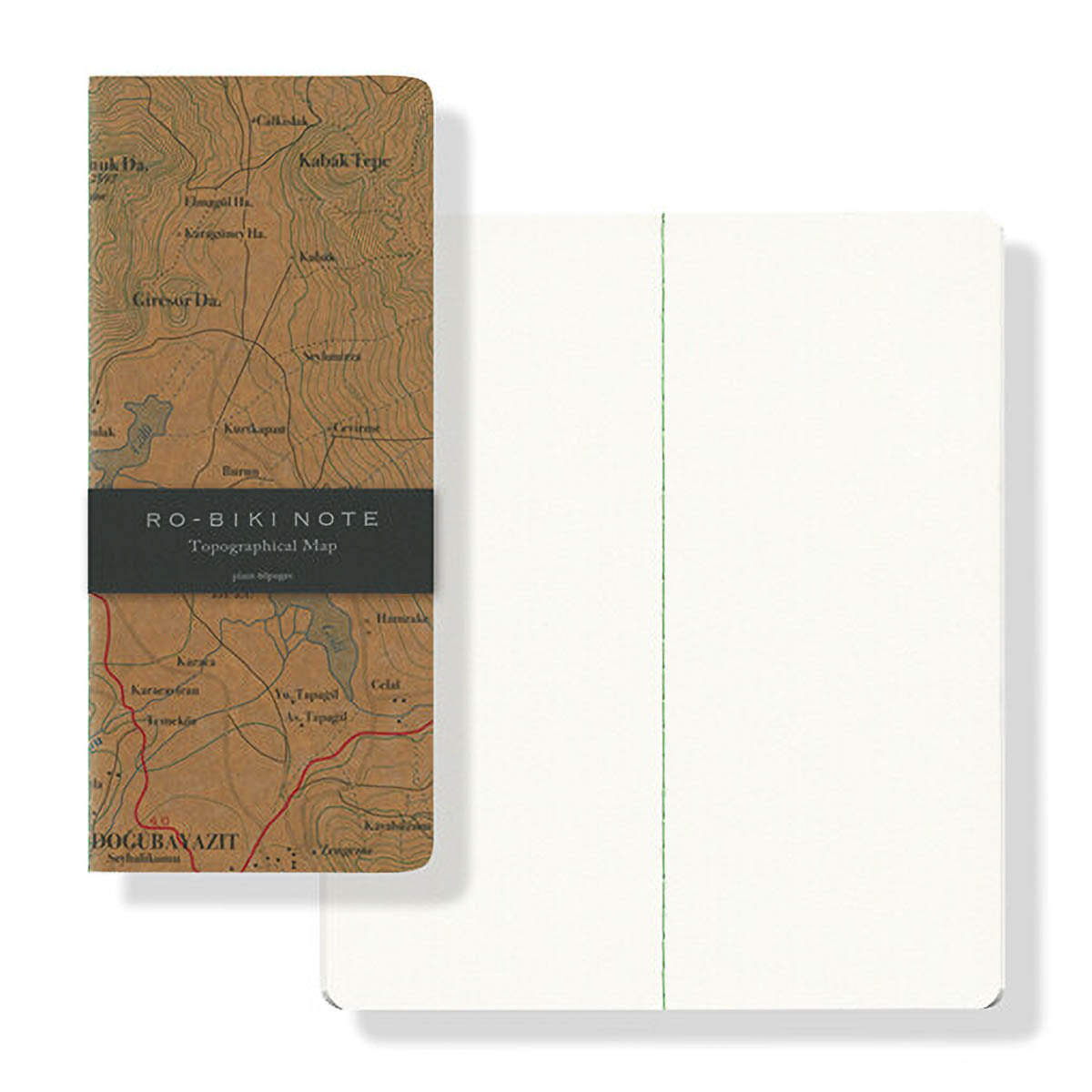 Notizbuch - Yamamoto Paper - RO-BIKI NOTE - Map Series