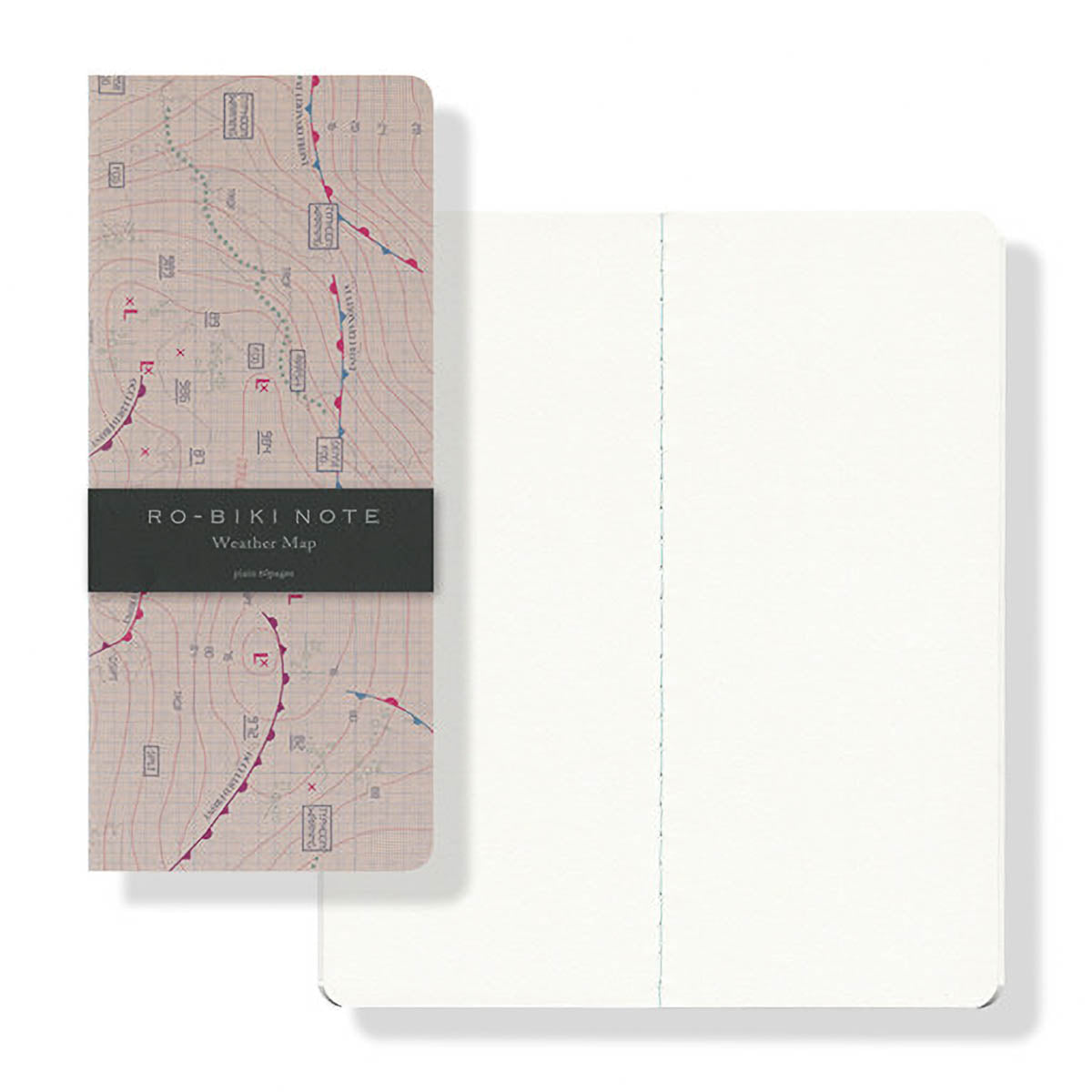 Notizbuch - Yamamoto Paper - RO-BIKI NOTE - Map Series