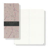 Notizbuch - Yamamoto Paper - RO-BIKI NOTE - Map Series