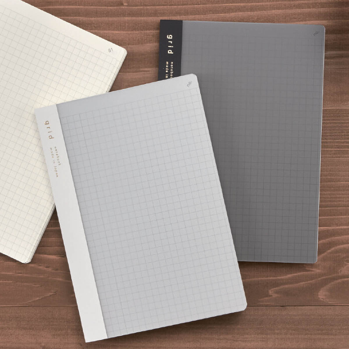 Notizbuch - isshoni. - Index Notebook A5 Grid
