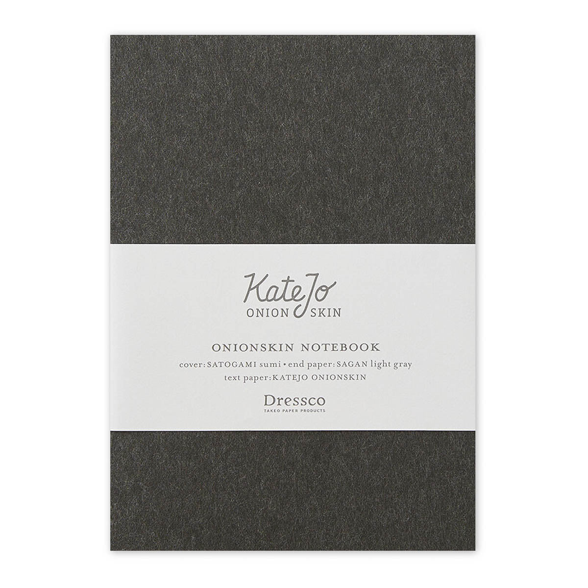 Notizbuch - Takeo Paper - Dressco - KateJo - Onion Skin - Small