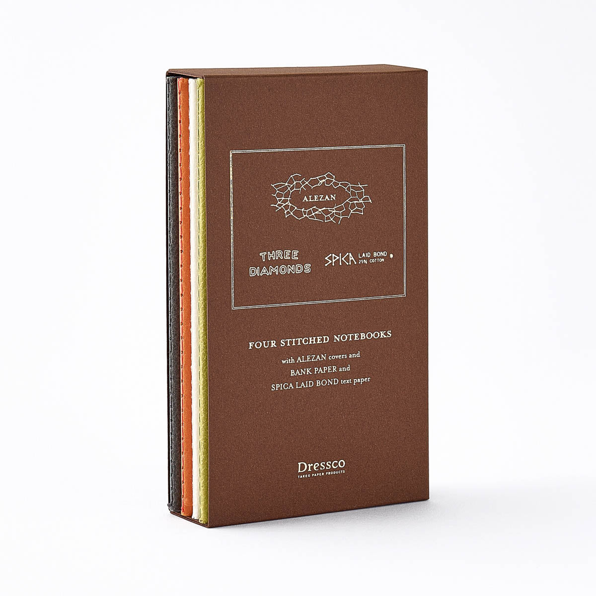 Notizbuch - Takeo Paper - Dressco - Stitch Note - Bookcase Set