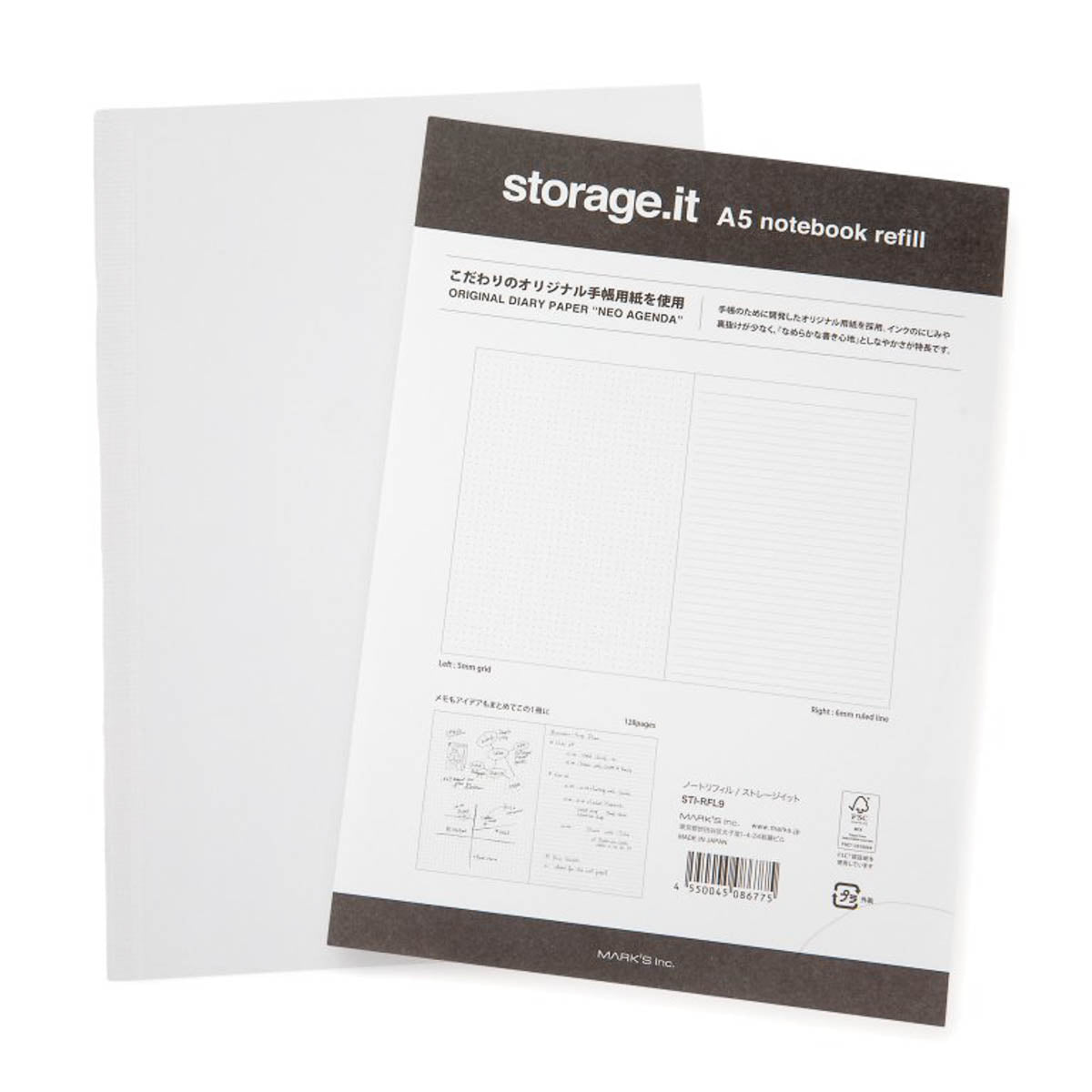 Notizbuch - storage.it - Refill