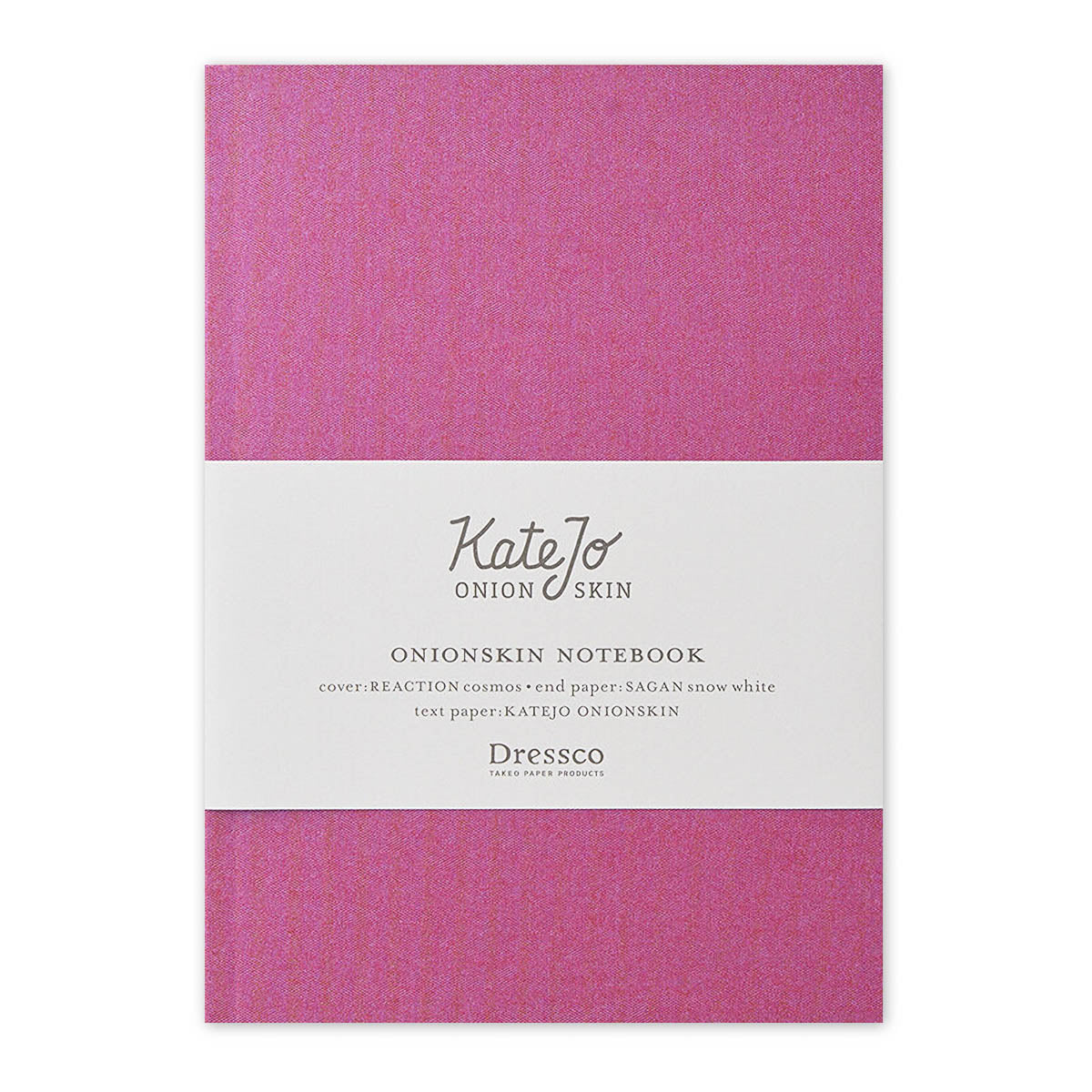 Notizbuch - Takeo Paper - Dressco - KateJo - Onion Skin - Small
