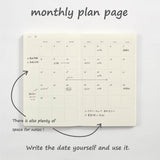 Notizbuch - isshoni. - Daylog - 3-Monats-Journal - Slim