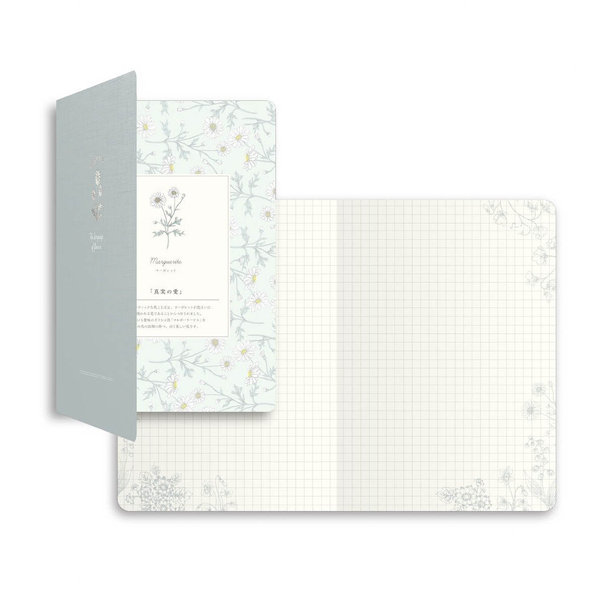 Notizbuch - isshoni. - Sprache der Blumen - B6