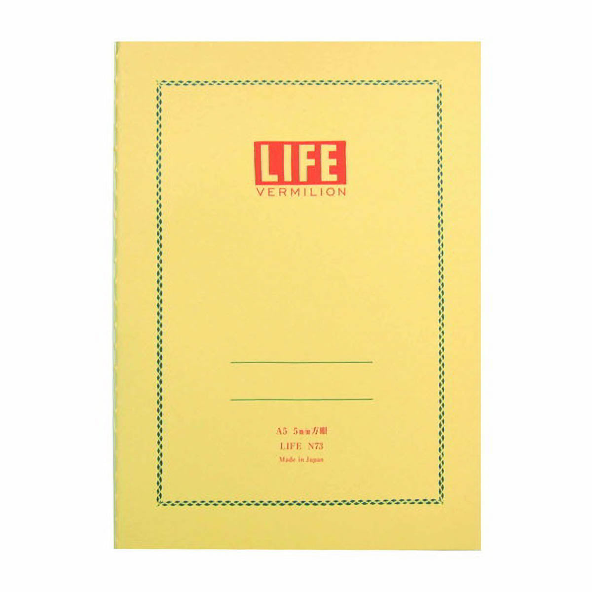 Notizbuch - L!FE - Vermilion